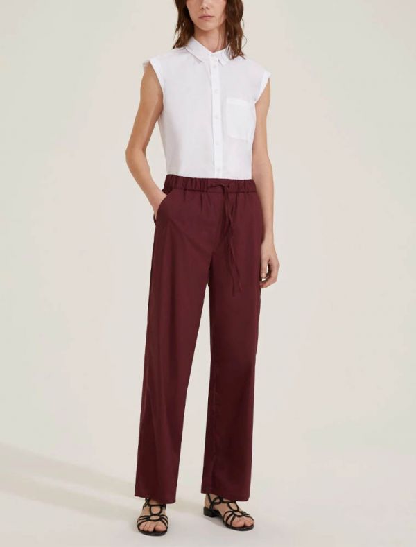 Pantalone Emme - bordeaux