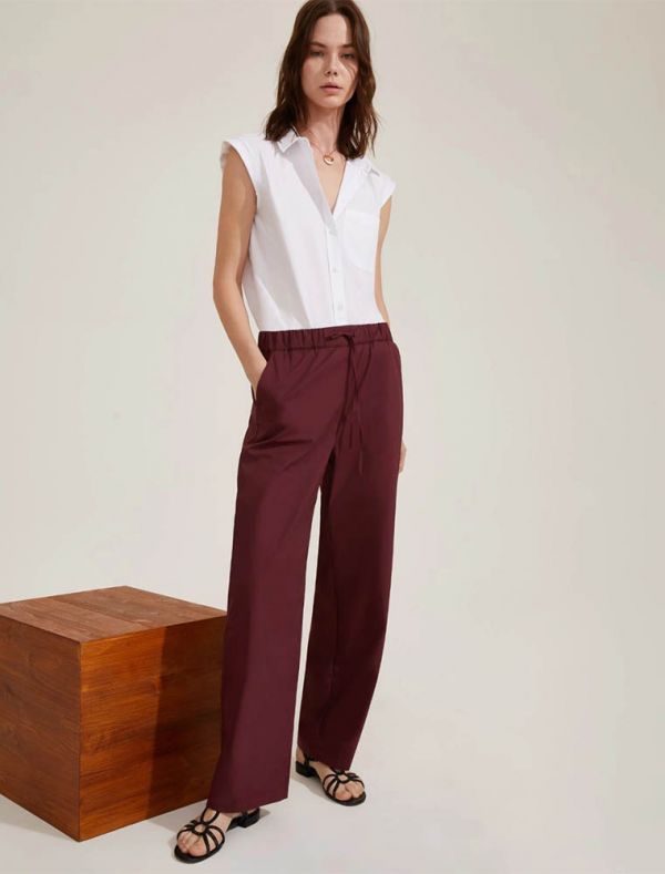 Pantalone Emme - bordeaux