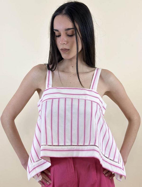 Top Emme - bianco rosa