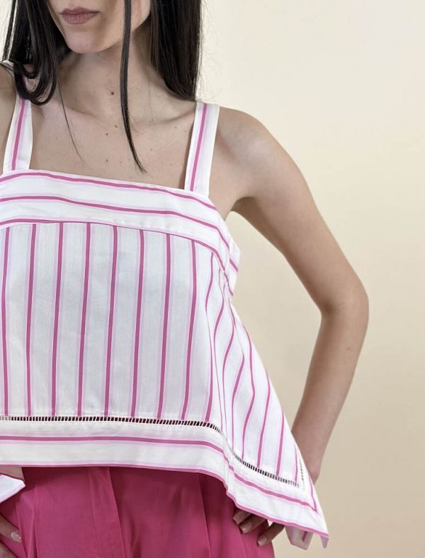 Top Emme - bianco rosa
