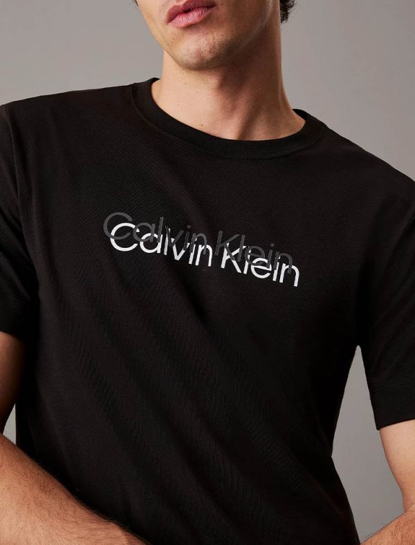 T-shirt manica corta sportiva Calvin Klein Sport - black