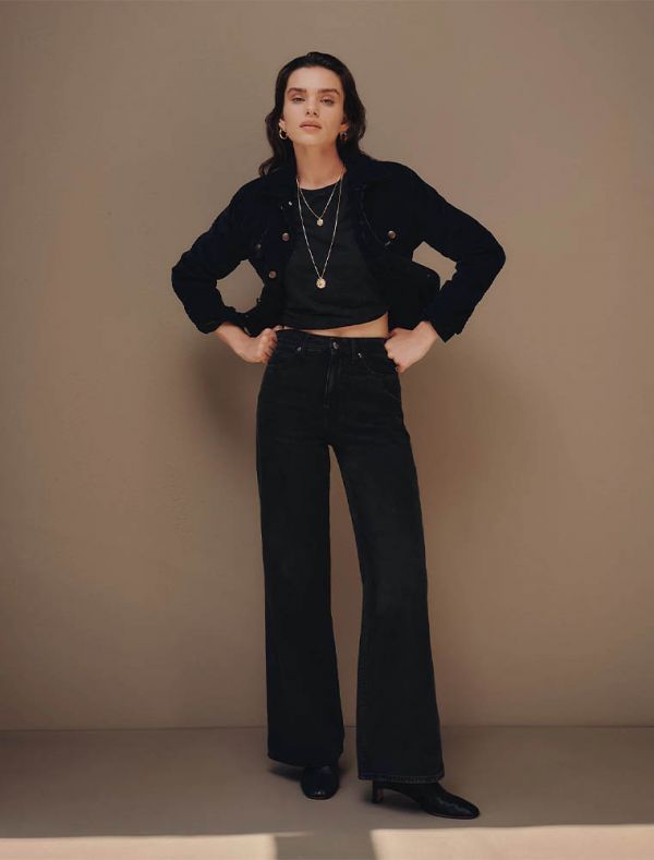 Pantalone jeans Lee - nero