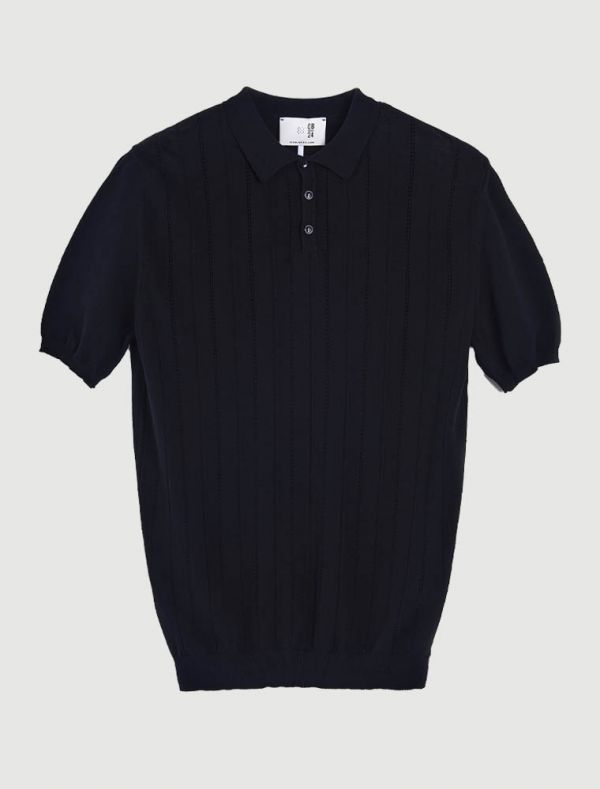 Polo manica corta Qb24 - nero