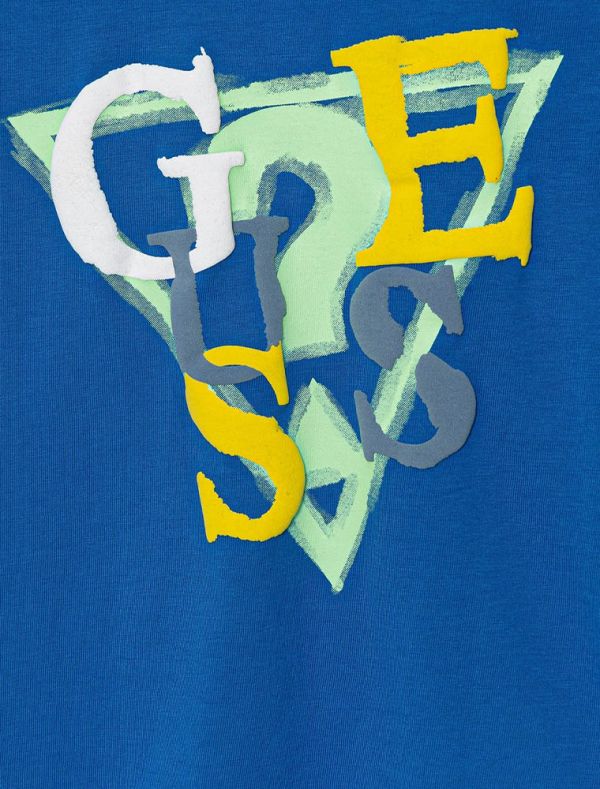 T-shirt manica corta Guess - bluette