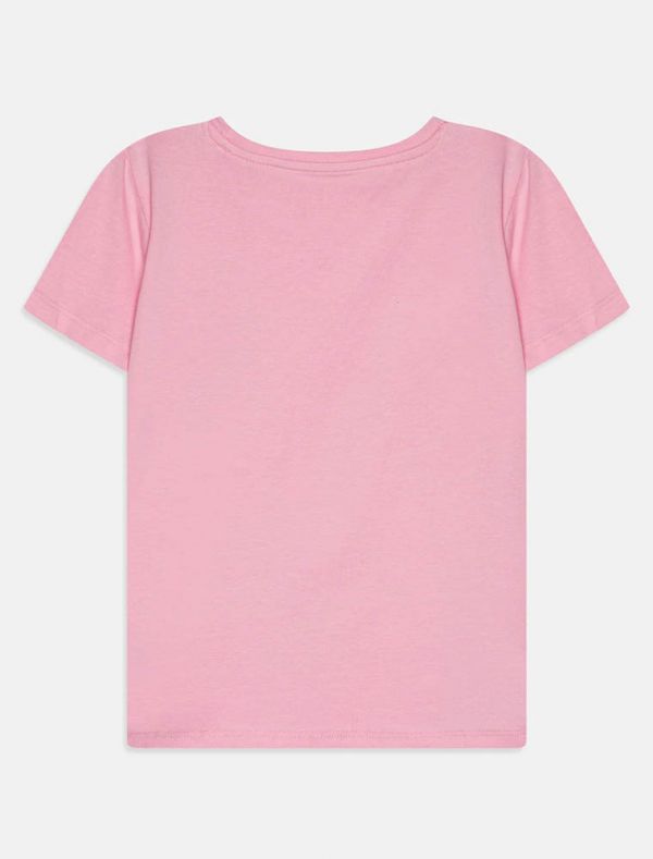 T-shirt manica corta Guess - pink