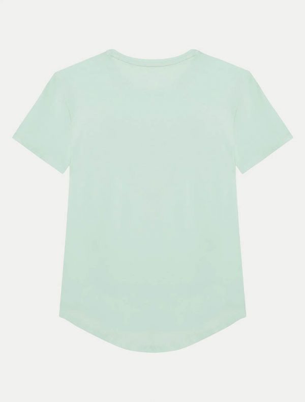 T-shirt manica corta Guess - azzurro