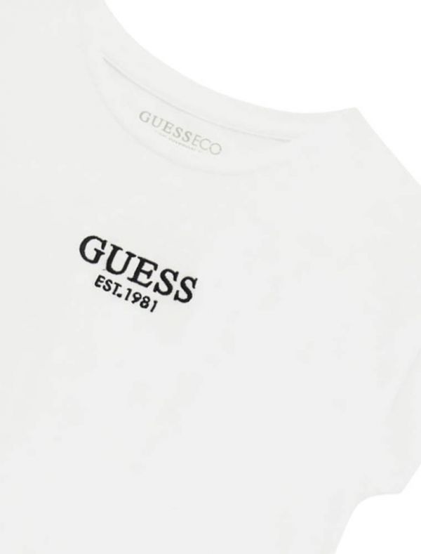 T-shirt manica corta Guess - white