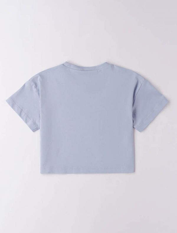 T-shirt manica corta I Do - azzurro