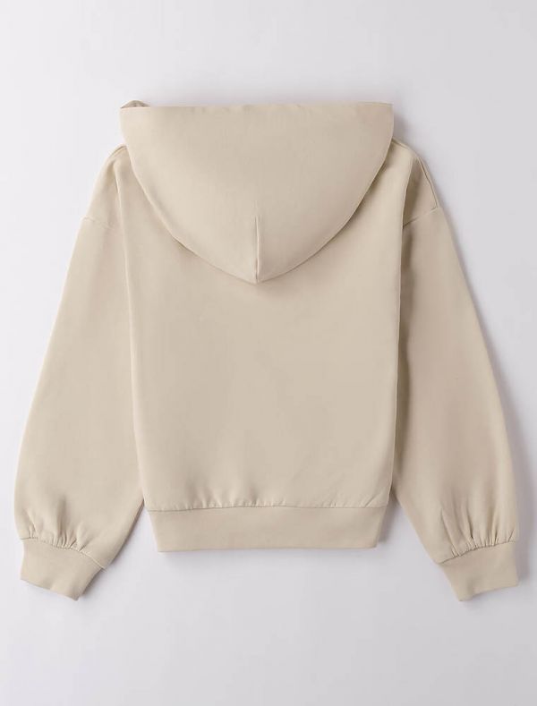 Maglia in felpa I Do - beige