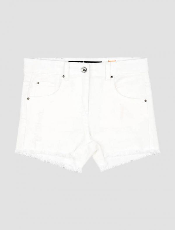 Pantalone corto Losan - white