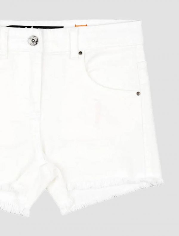 Pantalone corto Losan - white