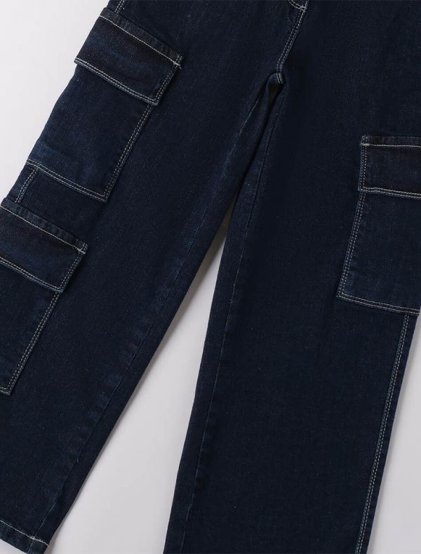 Pantalone jeans I Do - blu scuro