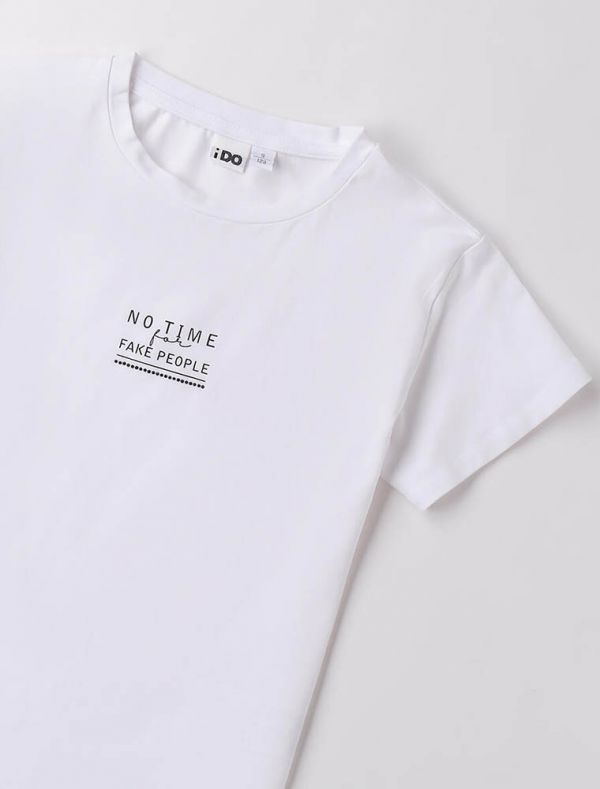 T-shirt manica corta I Do - bianco
