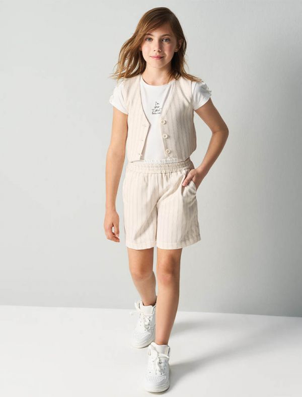 Completo 2 pezzi I Do - ecru