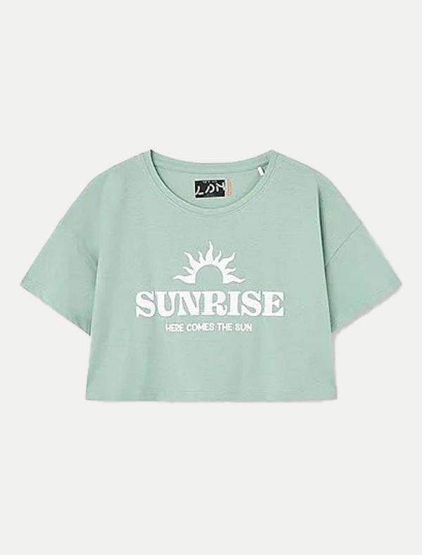 T-shirt manica corta Losan - green