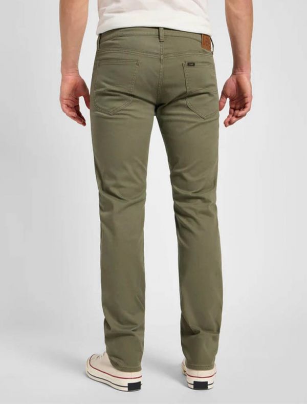 Pantalone casual 5 tasche Lee - green