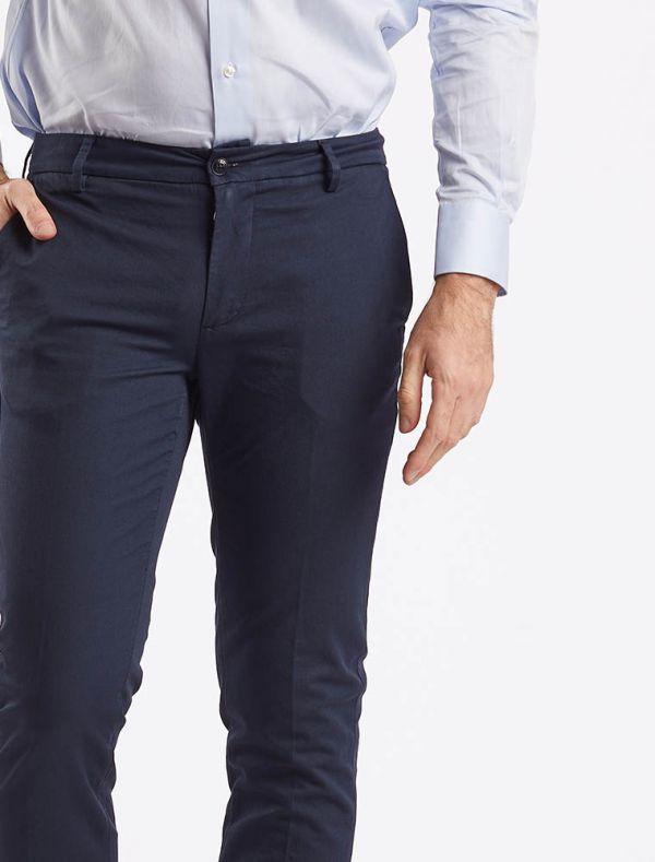 Pantalone casual Teleria Zed - blu
