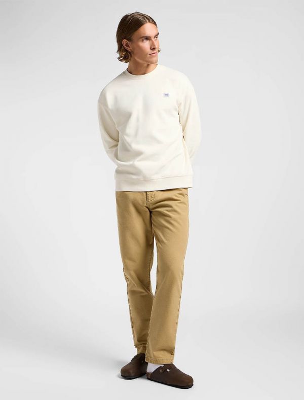 Maglia in felpa Lee - ecru