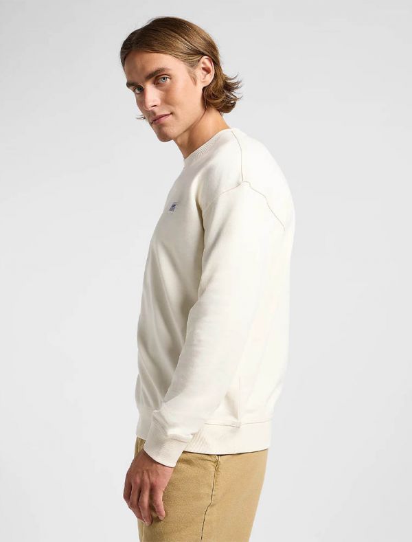 Maglia in felpa Lee - ecru