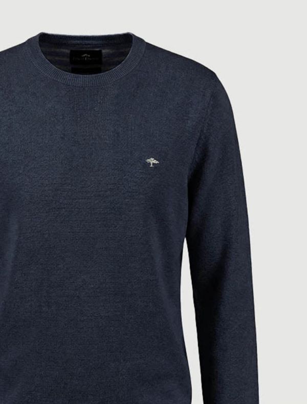 Maglia manica lunga casual Fynch-hatton - blu