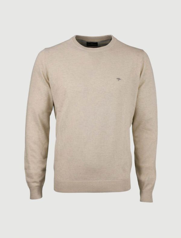 Maglia manica lunga casual Fynch-hatton - gesso