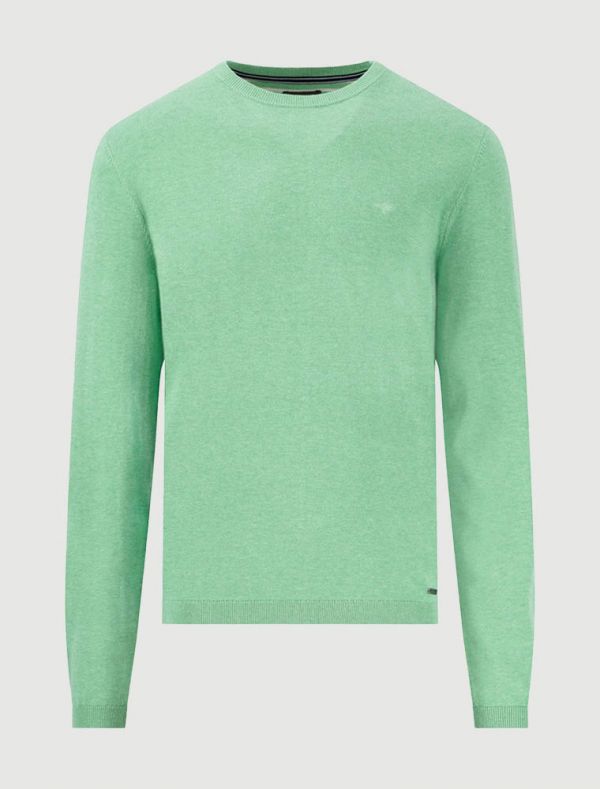 Maglia manica lunga casual Fynch-hatton - menta