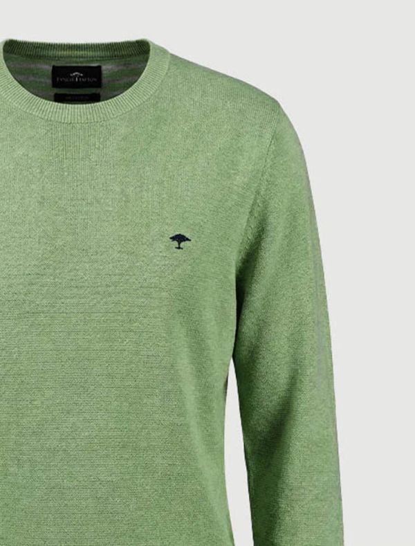 Maglia manica lunga casual Fynch-hatton - avocado