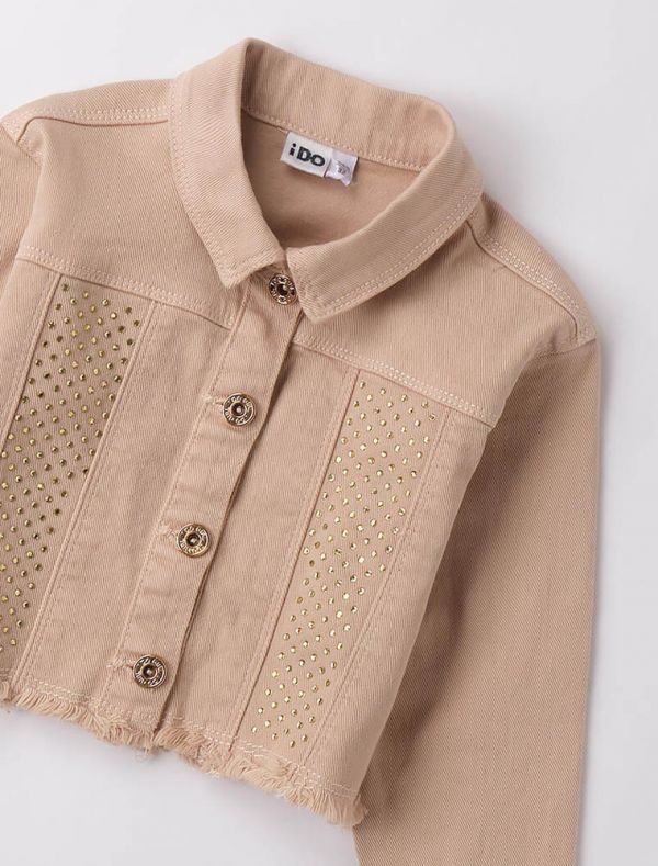 Giubbino in jeans I Do - beige