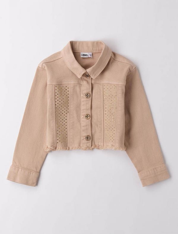Giubbino in jeans I Do - beige