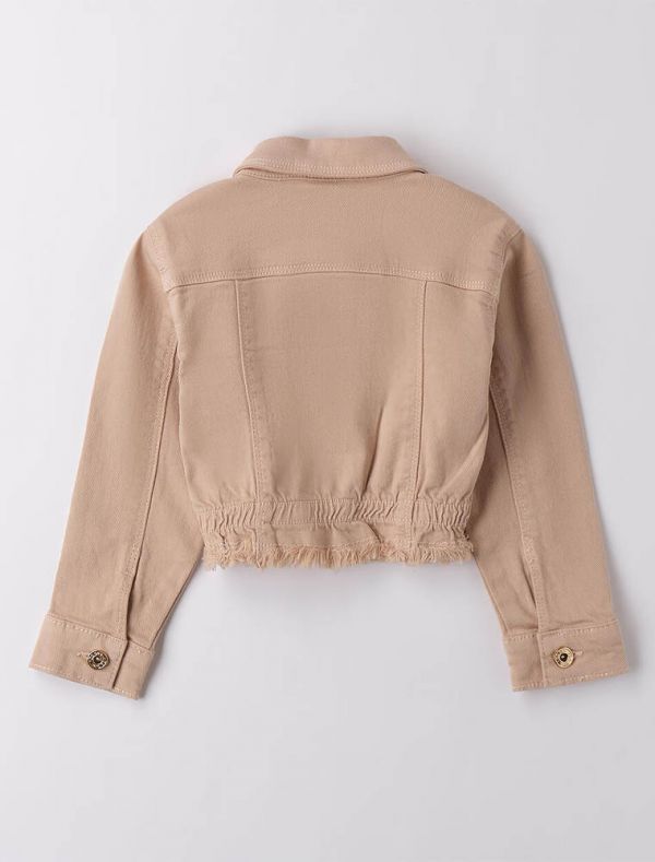 Giubbino in jeans I Do - beige