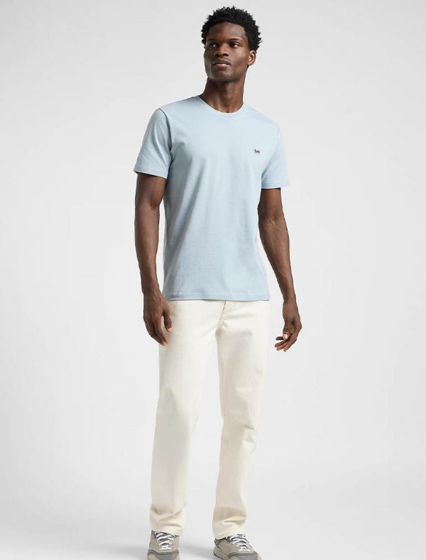 T-shirt manica corta Lee - azzurro