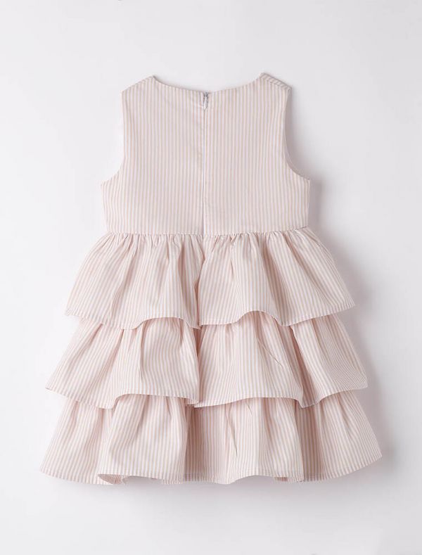 Abito manica corta elegante I Do - beige