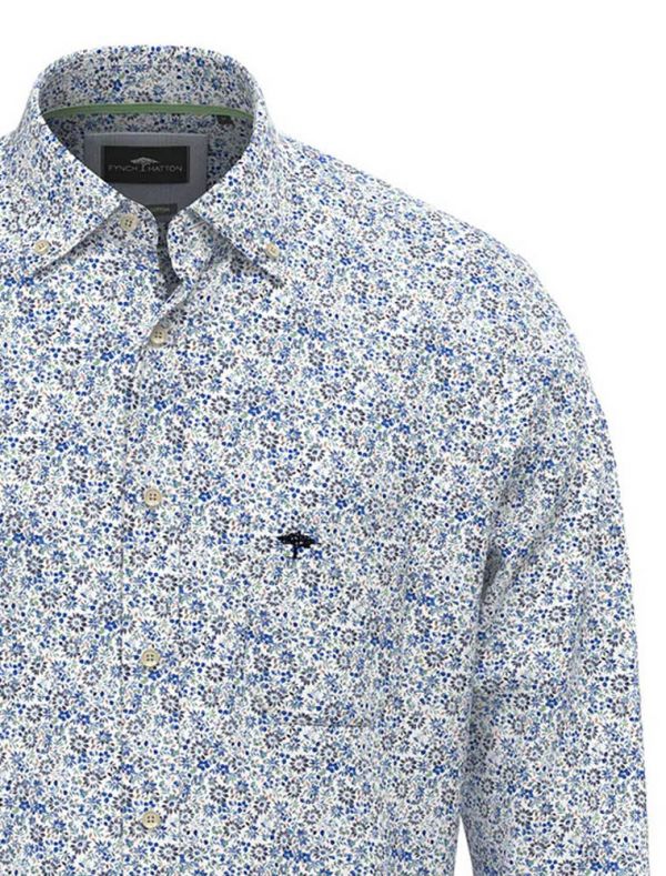Camicia manica lunga casual Fynch-hatton - fantasia