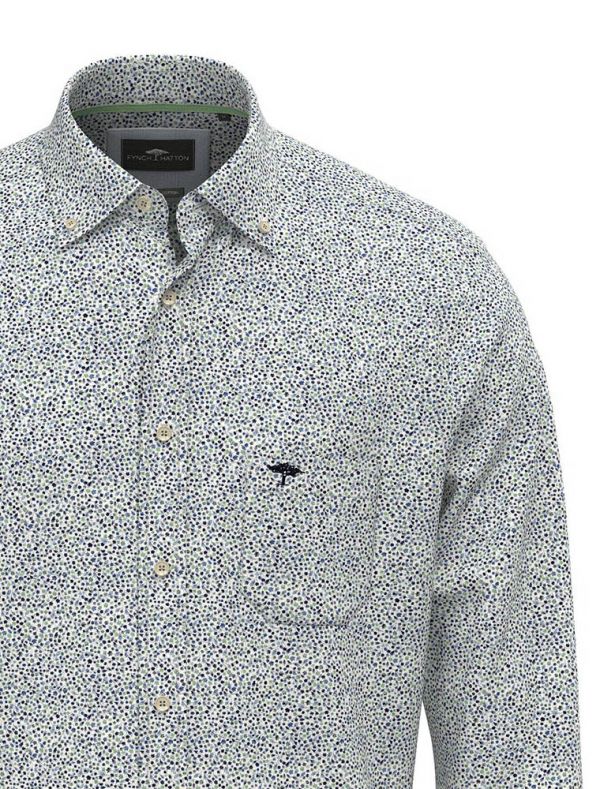 Camicia manica lunga casual Fynch-hatton - fantasia