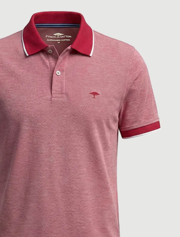 Polo manica corta Fynch-hatton - rosso