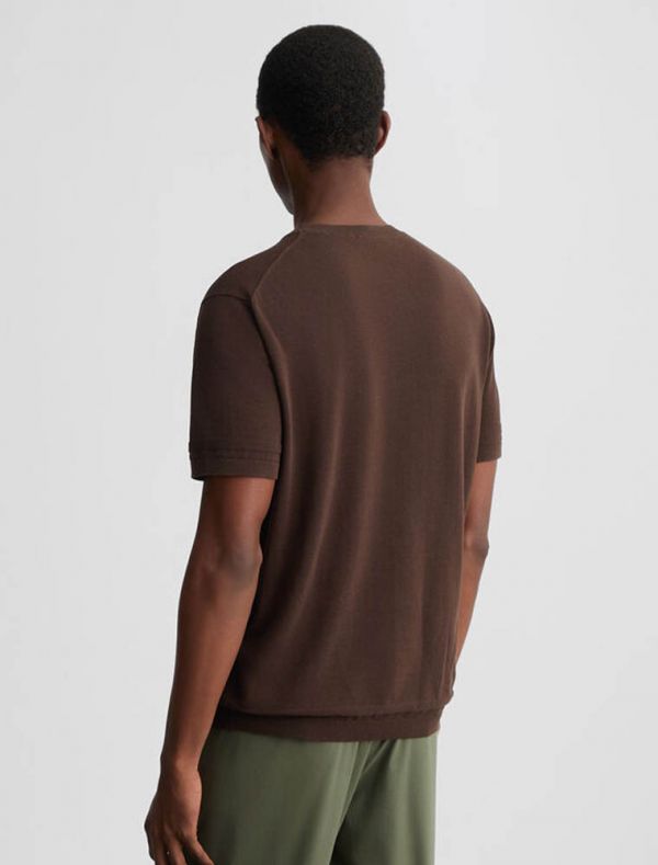 Maglia manica corta Liu Jo - cioccolato