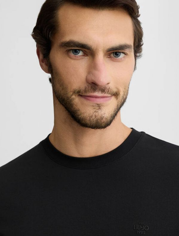 T-shirt manica corta Liu Jo - nero