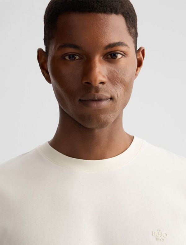 T-shirt manica corta Liu Jo - white