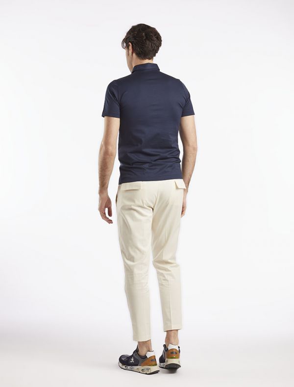 Polo manica corta Havana - navy