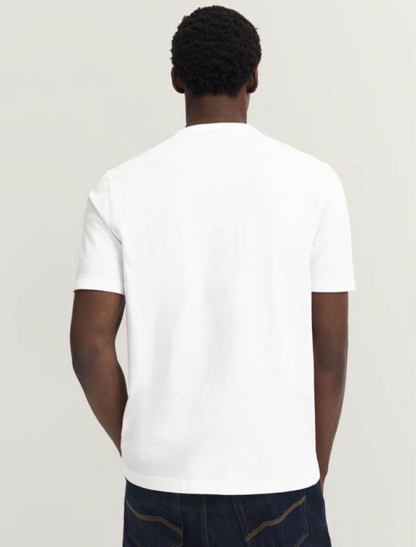 T-shirt manica corta Bugatti - bianco
