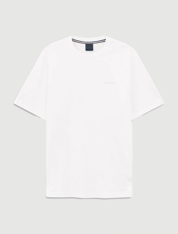 T-shirt manica corta Bugatti - bianco
