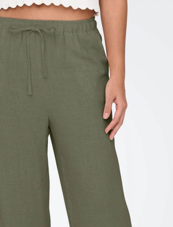 Pantalone Only - deep lichen green