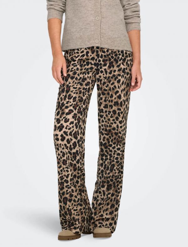 Pantalone Only - leopardo