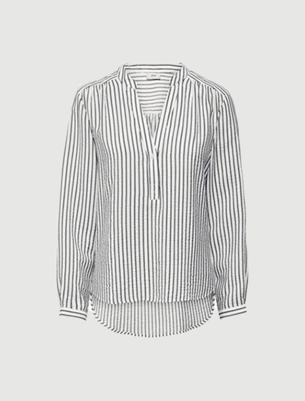 Camicia manica lunga giovane Jdy - bianco blu