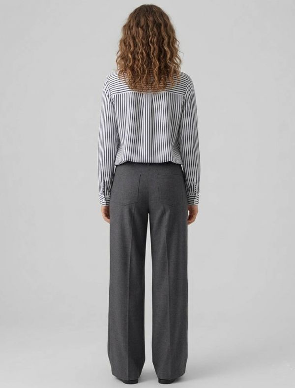 Camicia manica lunga giovane Jdy - bianco blu