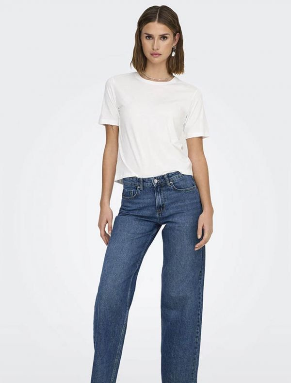 T-shirt manica corta Jdy - cloud dancer