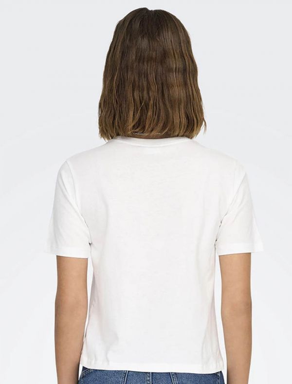 T-shirt manica corta Jdy - cloud dancer
