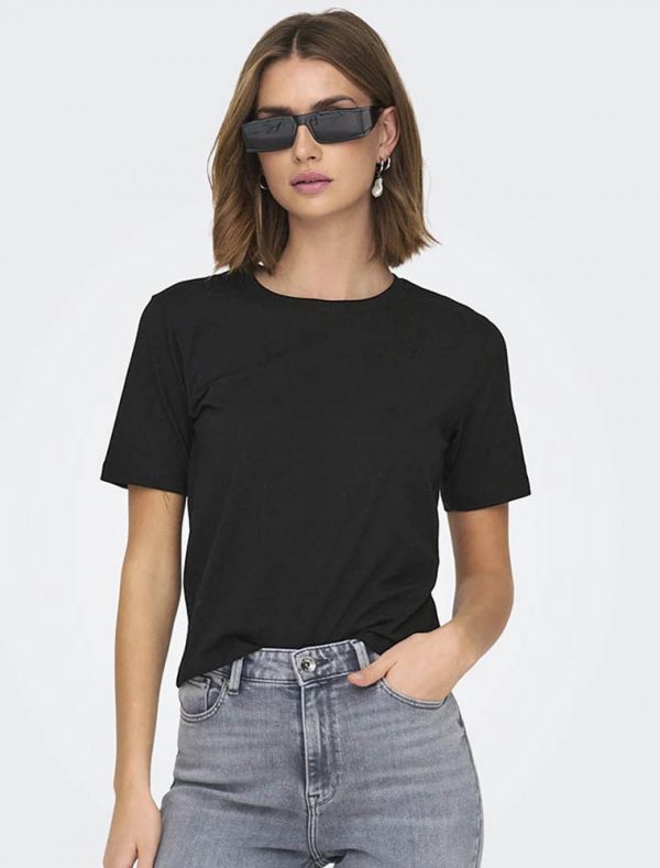T-shirt manica corta Jdy - black