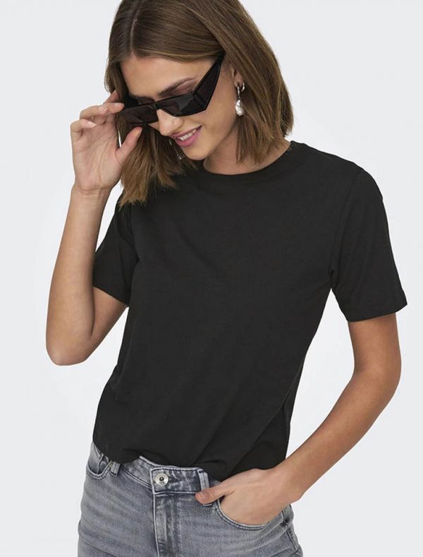 T-shirt manica corta Jdy - black
