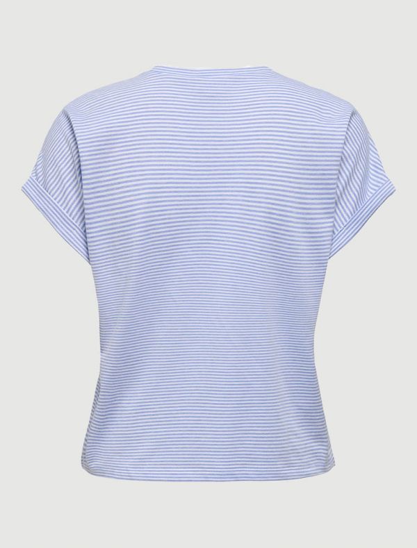 T-shirt manica corta Jdy - azzurro